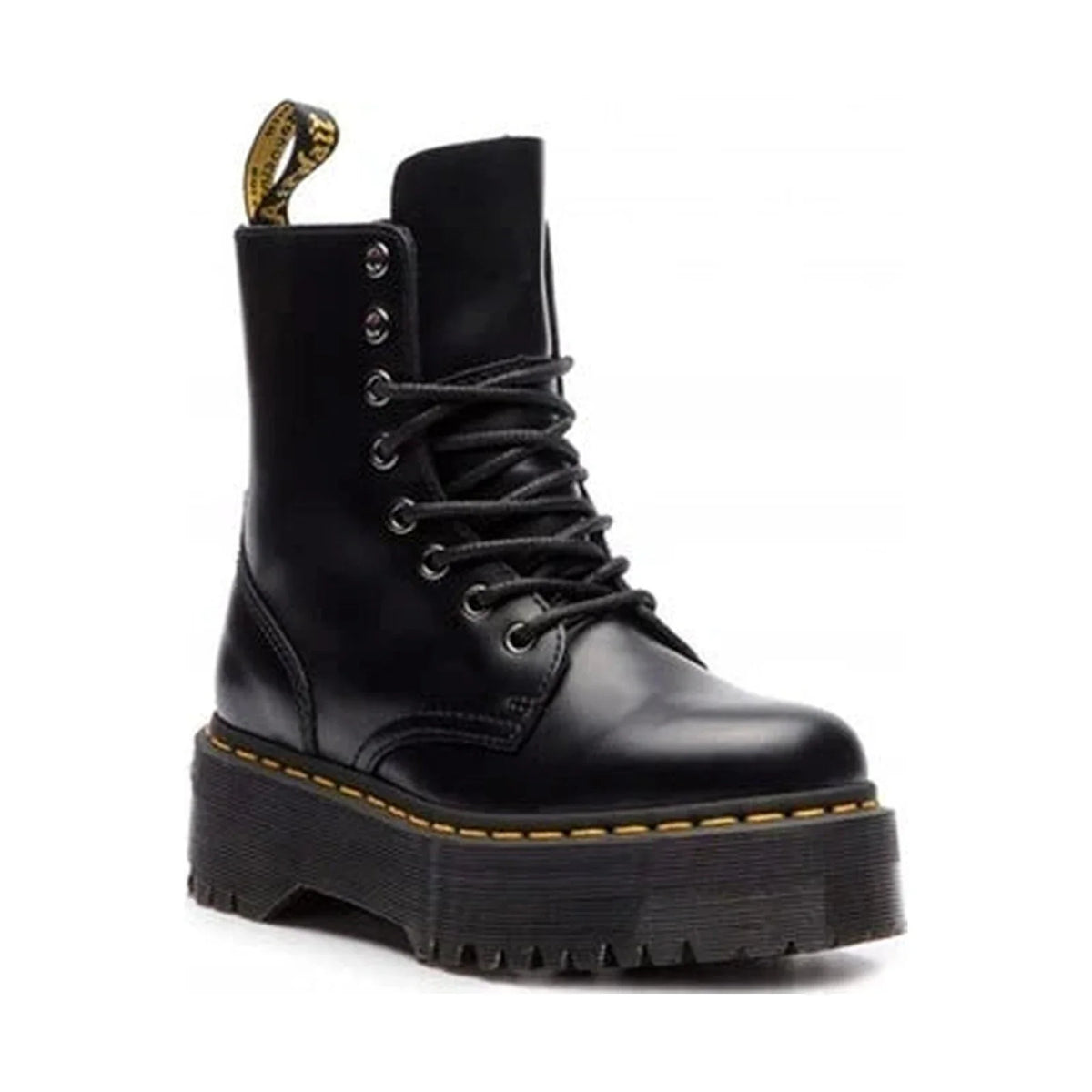 Dr. Martens Jadon Platform Boot 'Black Smooth Leather' (Women)