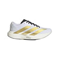 Adidas Adizero Evo - Cloud White Matte Gold Core Black Feminino