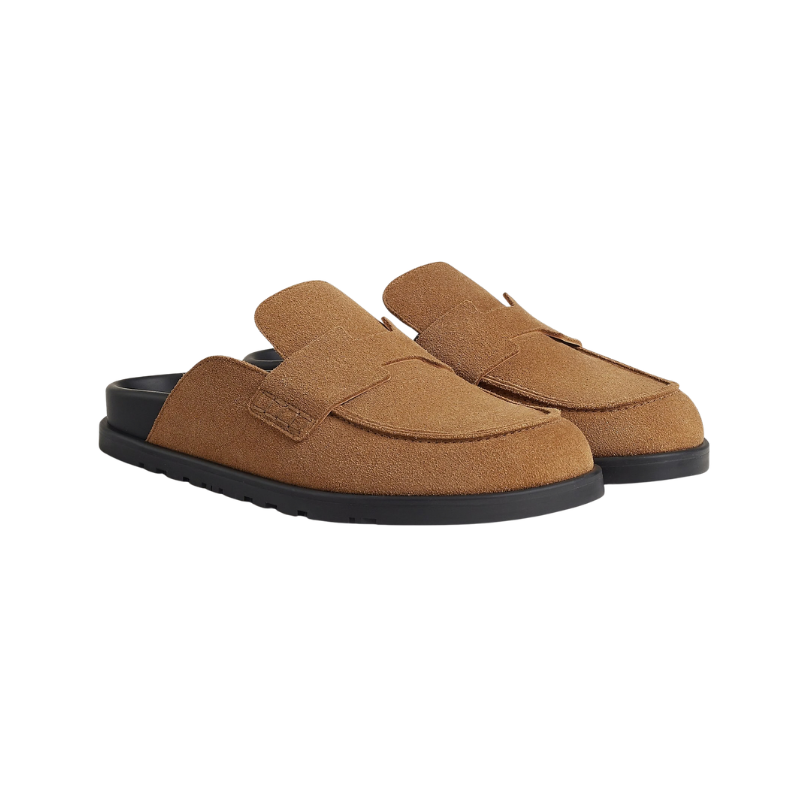 Hermès Go Mule 'Brun Fumé' (Unisex)
