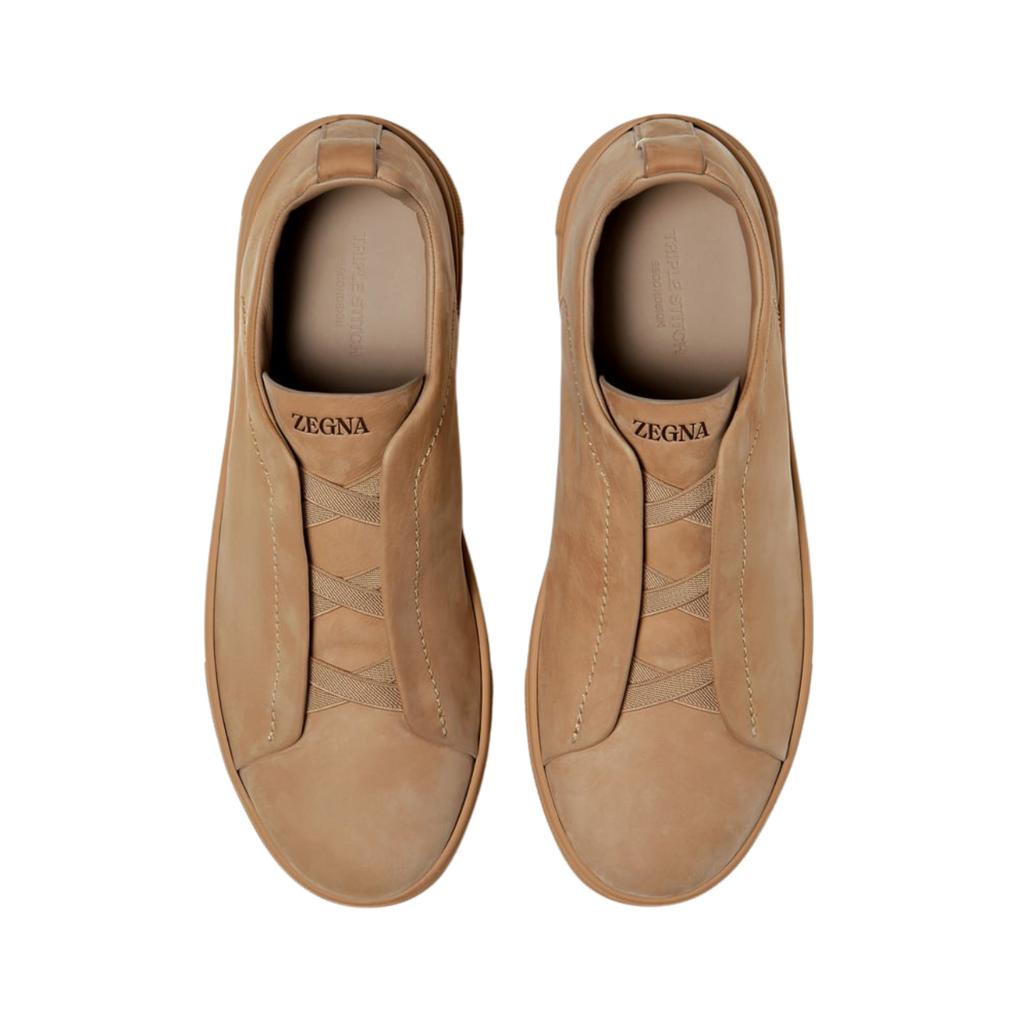 Zegna Triple Stitch™ SECONDSKIN Sneaker 'Beige' (Men)