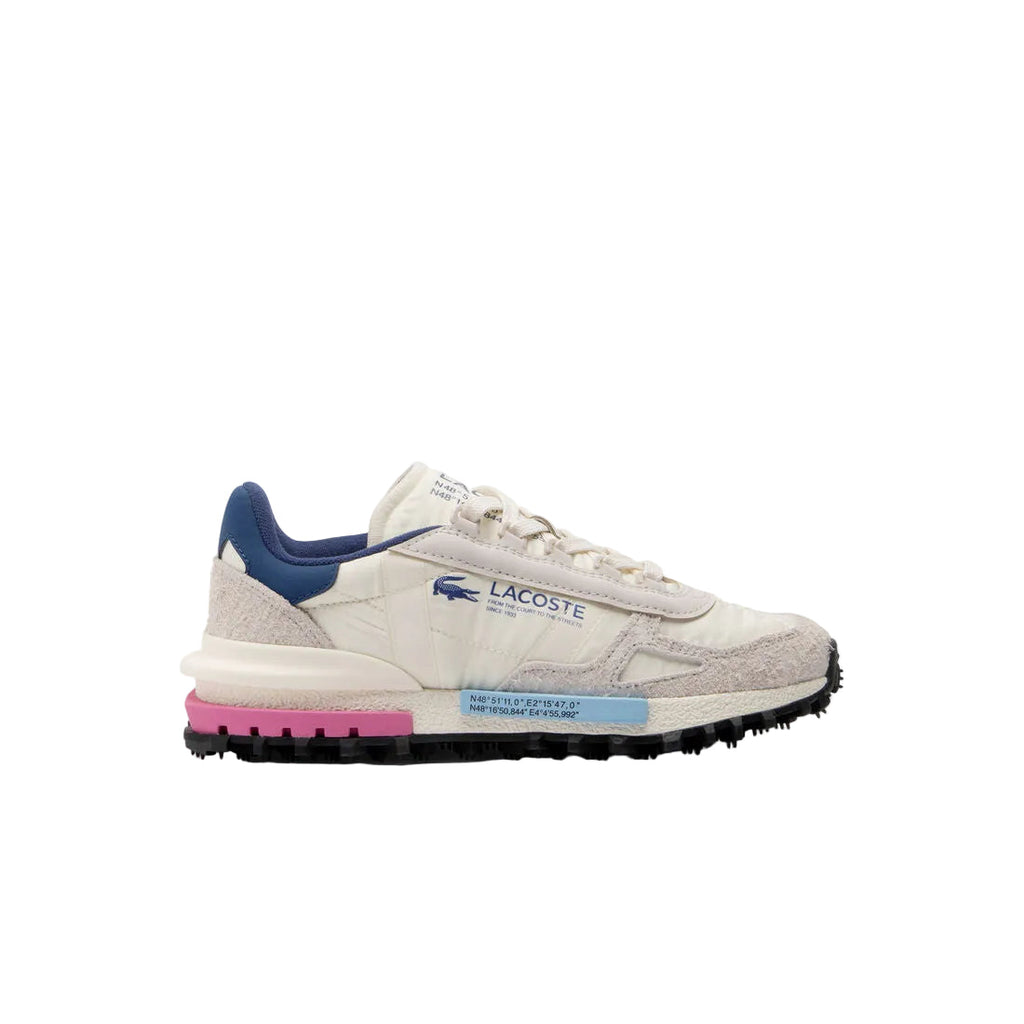 Lacoste Elite Active "Off White/ Pink/ Blue"