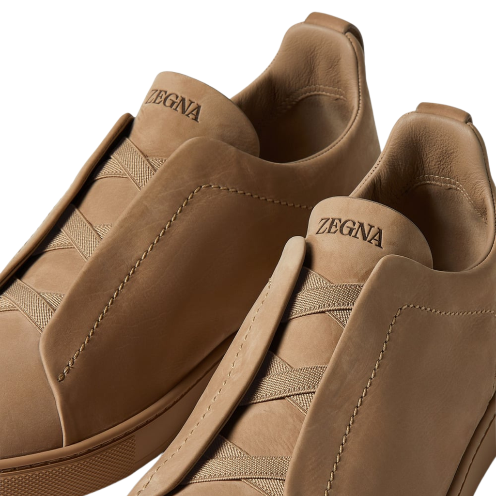Zegna Triple Stitch™ SECONDSKIN Sneaker 'Beige' (Men)
