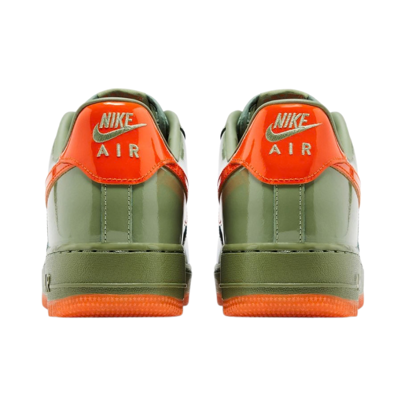 Nike Air Force 1 Low Premium 'Oil Green Safety Orange' (Men)