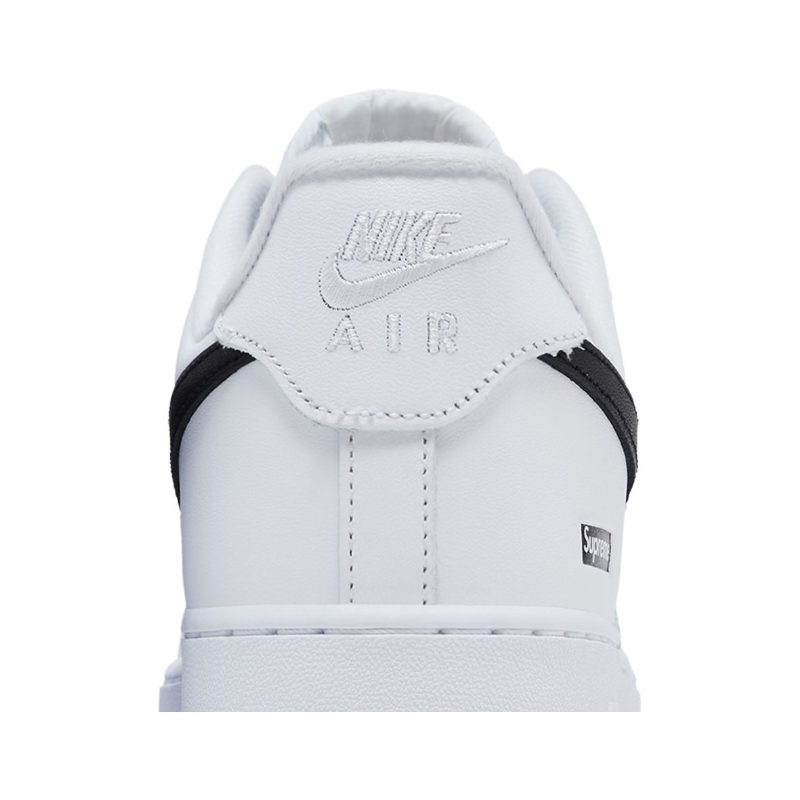 Nike x Supreme Air Force 1 Low 'Box Logo - White Black' (Men)
