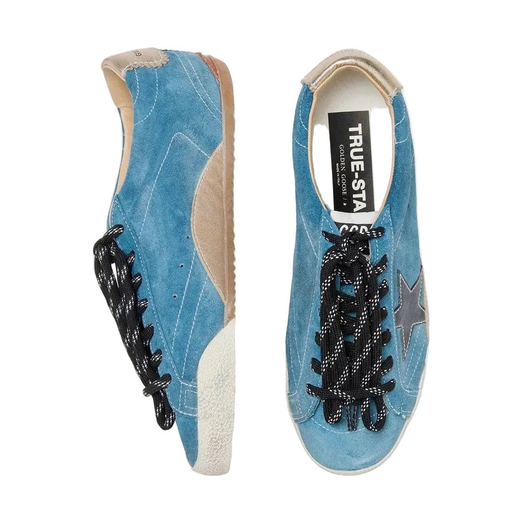 Golden Goose True-Star 'Teal Suede Black Star' (Women)