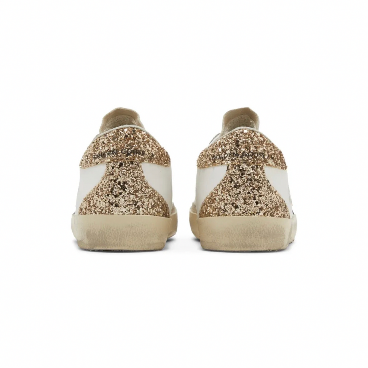 Golden Goose Super-Star 'Optic White Seedpearl Glitter' (Unisex)