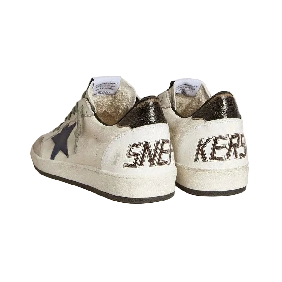 Golden Goose Ball Star for men Beige Blue star