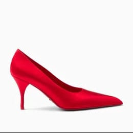 Prada Point-toe 85 Pumps in Satin