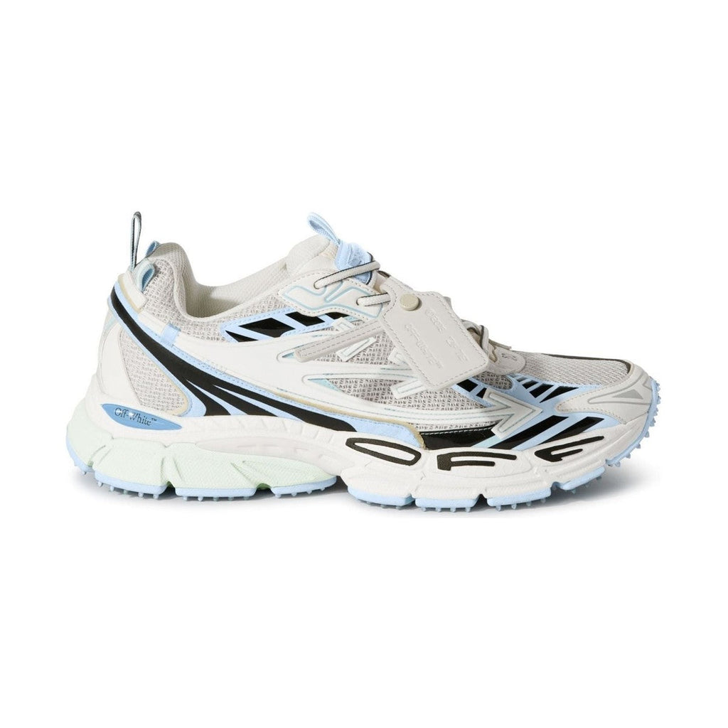 Off-White Be Right Back Suede Sneaker 'White Light Blue' (Men)