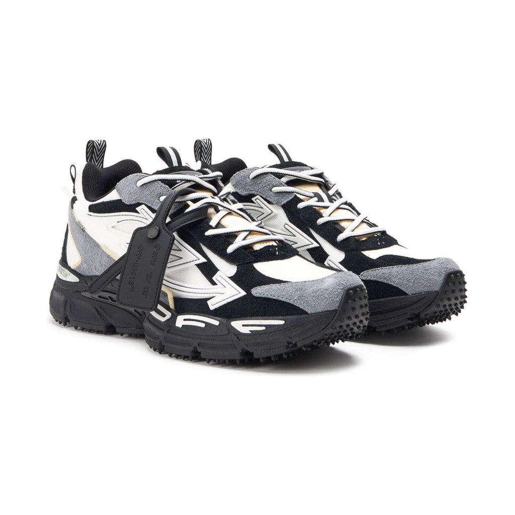 Off-White Be Right Back Suede Sneaker 'White Black' (Men)