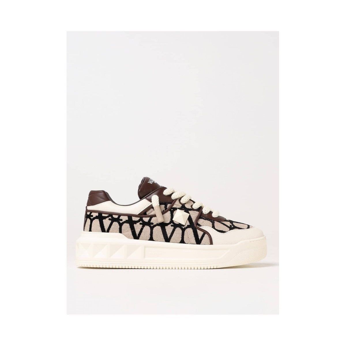 Valentino Garavani One Stud XL Sneaker 'Toile Iconographe' (Men)