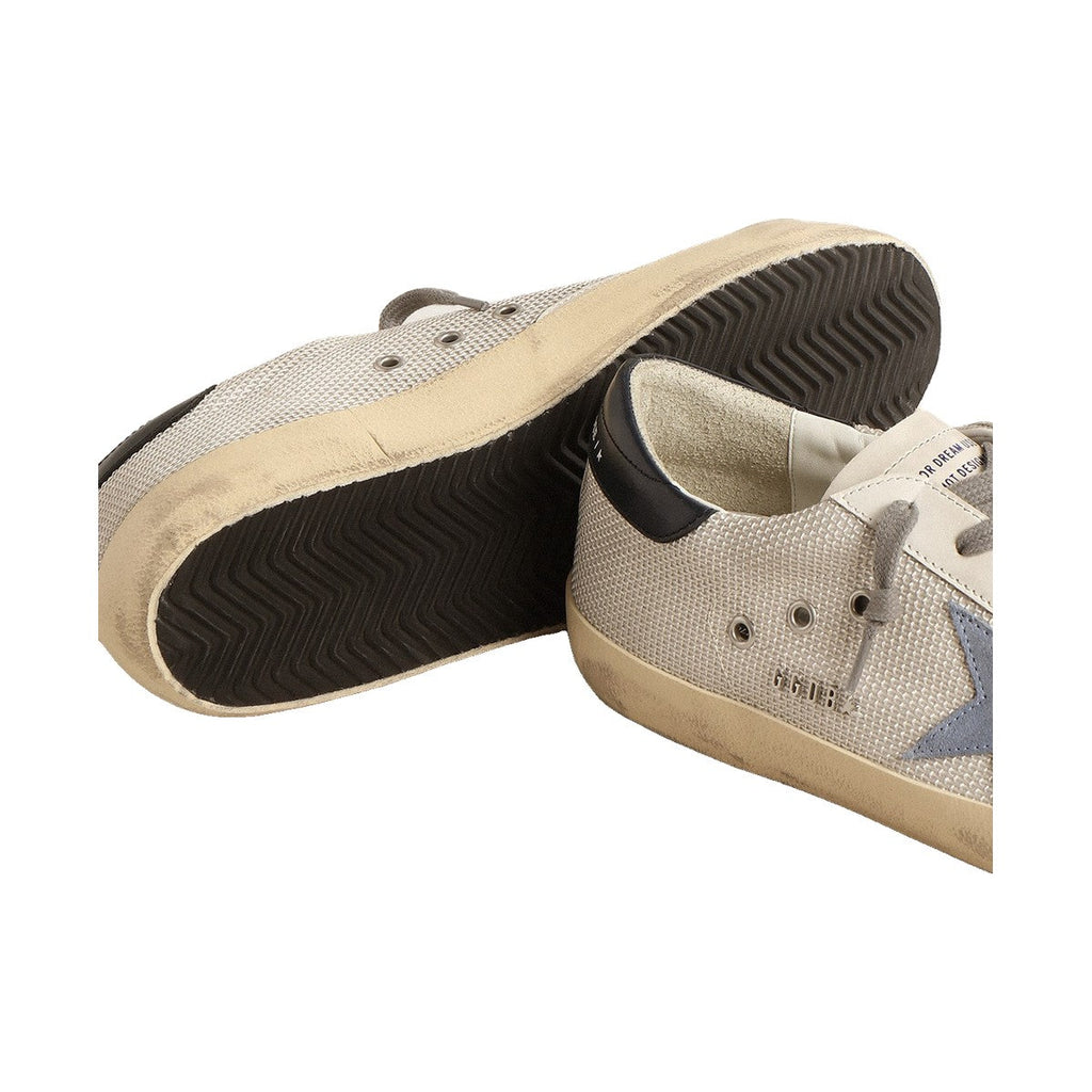 Golden Goose Super-Star 'Pale Silver Mesh Light Blue Star' (Men)
