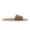 Brunello Cucinelli suede slide Beige sandals