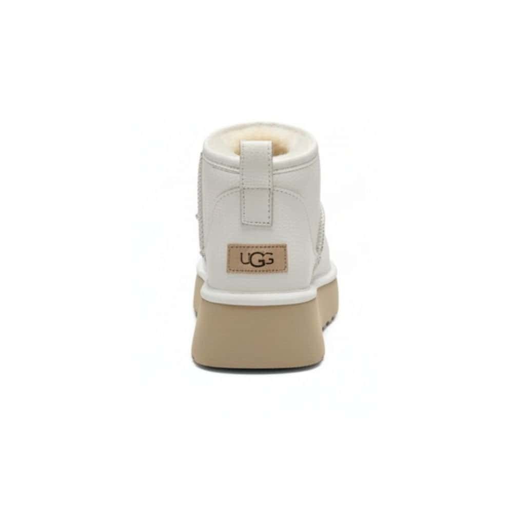 UGG Platform Zipper Ankle Boot 'White' (Women)