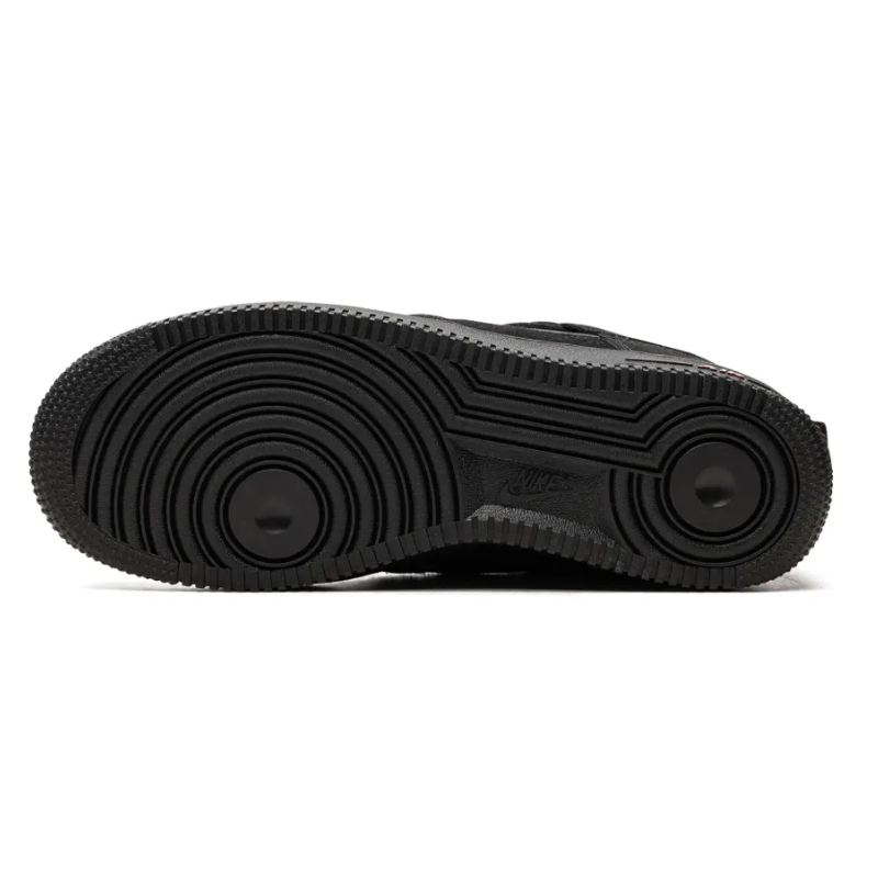 Nike Air Force 1 Low 'Multi-Swoosh Black Crimson' (Unisex)